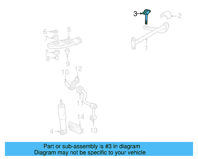 Torsion Bar Bolt 701-411-131-D - View 5