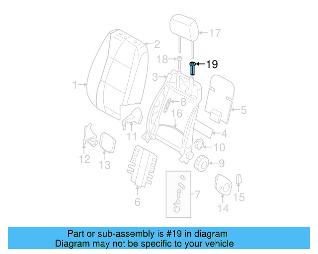 Headrest Guide 1K0-881-920-J-82V - View 28