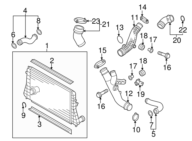 Air Pipe Bolt Assembly 3C0-145-830 - View 4