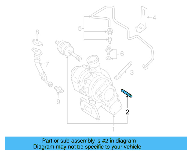 Exhaust Manifold Stud N-044-514-5 - View 4