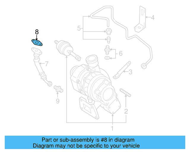 Return Line Gasket 028-145-757 - View 22