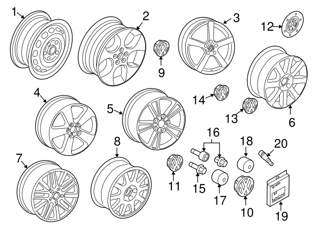 Valve Stem 839-601-361 - View 33