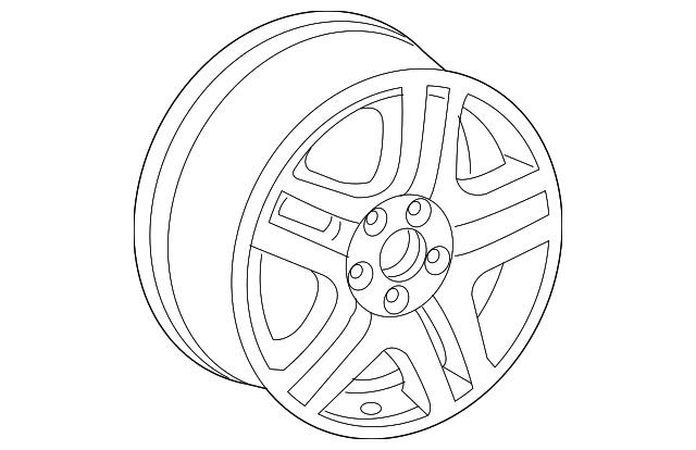 Spare Wheel 1K0-601-027-CB-03C - View 8