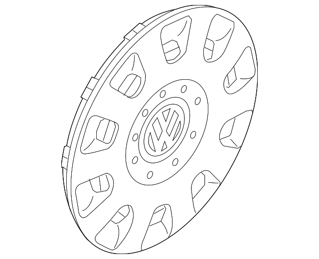 Wheel Cover 1T0-601-147-RGZ - View 7