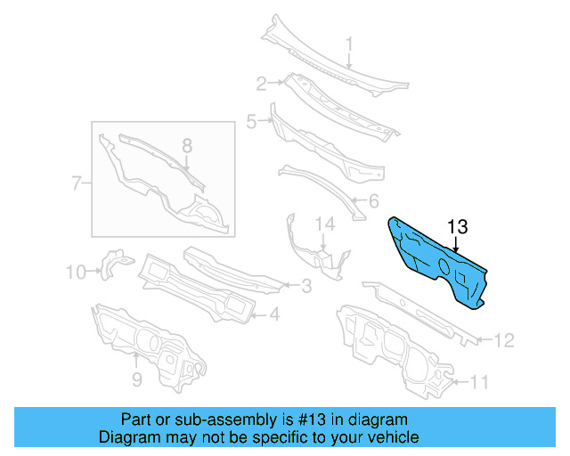 Sound Absorber 5K1-863-247-A - View 15