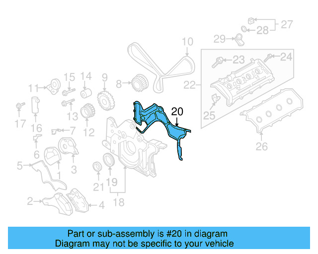 Flange Gasket 077-103-161-G - View 3
