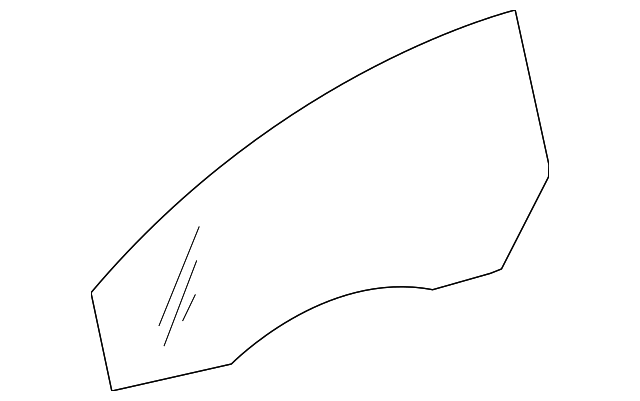 Door Glass 1Q0-845-202-C