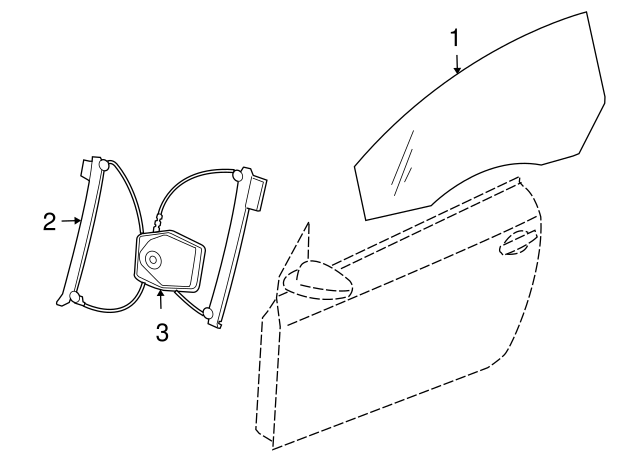 Window Motor 1Q0-959-701-H-Z0N