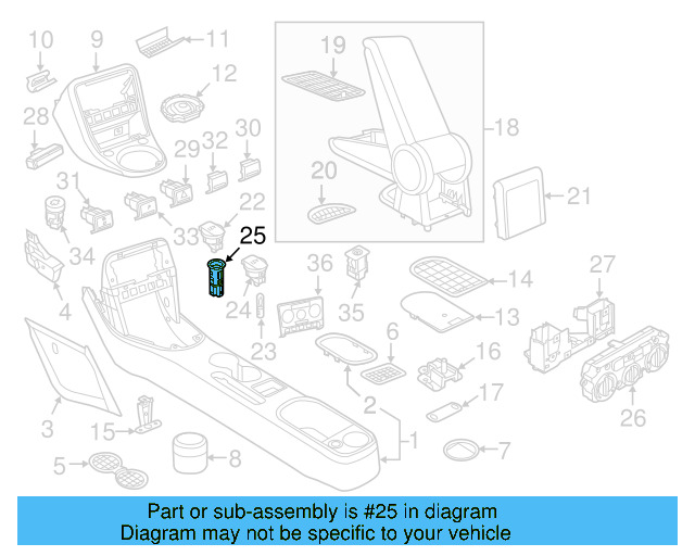 Power Outlet 1K0-919-309 - View 81