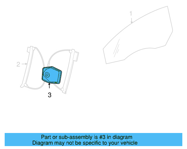 Window Motor 1Q0-959-702-E-Z12