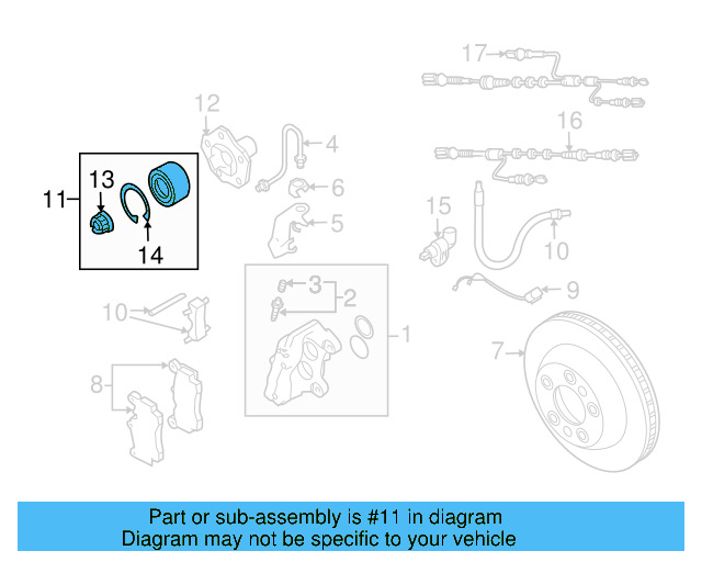 Wear Indicator 7L0-907-637-C - View 8