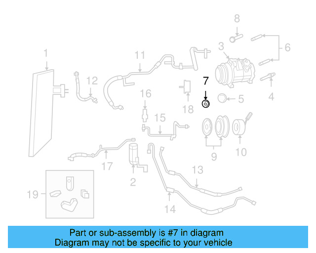 Compressor Nut WHT-004-353 - View 5