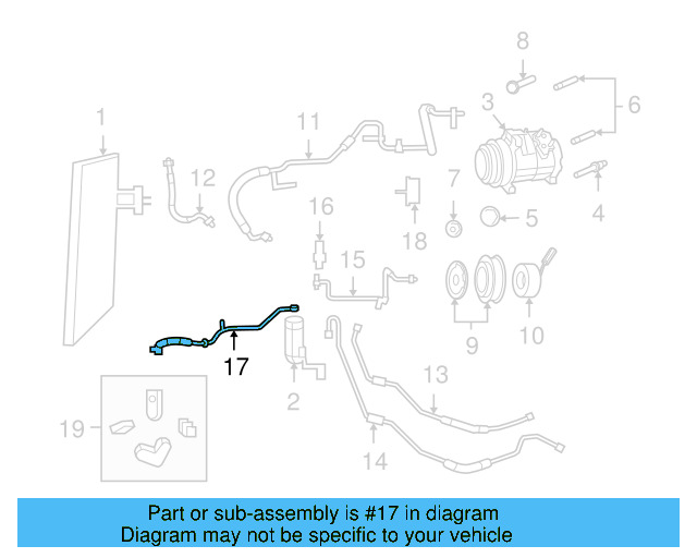 Pressure Line 7B0-820-739 - View 10
