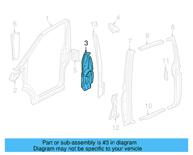Inner Pillar 7D1-809-252-E - View 10