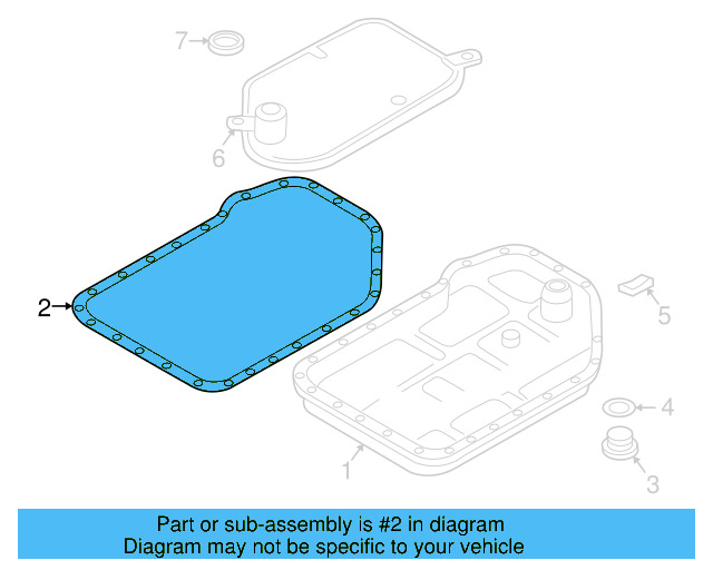 Pan Gasket 01L-321-371 - View 4