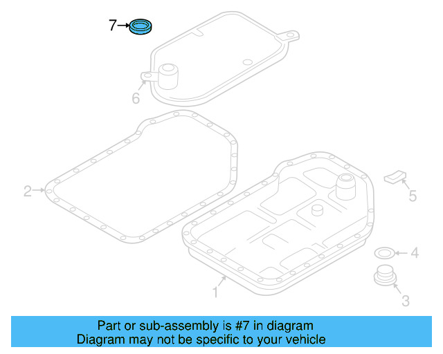 Strainer Seal 01L-325-443 - View 3