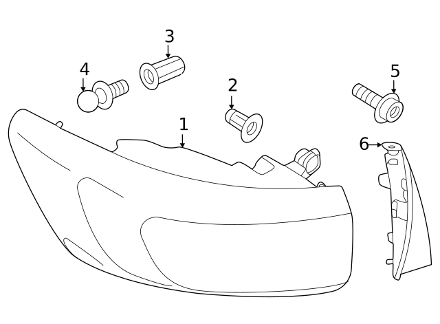 Tail Lamp Assembly 11K-945-095 - View 2