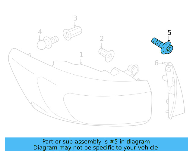 Grip Handle Bolt N-107-381-01 - View 4