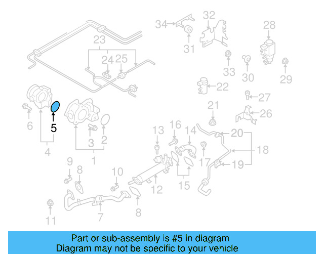 Regulator Gasket 03L-131-547-B