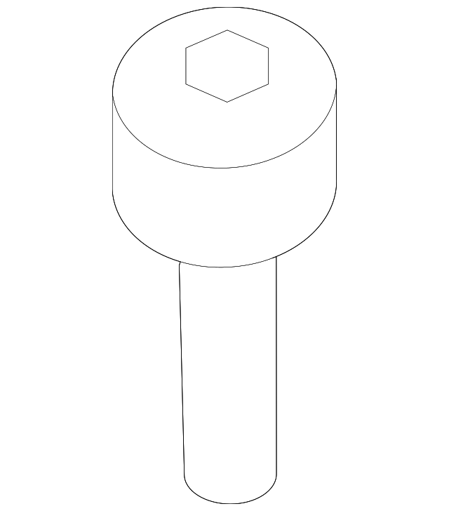 Front Belt Assembly Lower Bolt N-103-352-07 - View 2