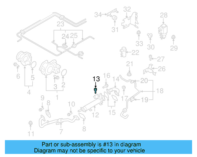 Front Belt Assembly Lower Bolt N-103-352-07 - View 5