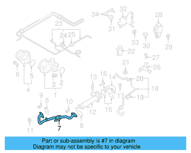 Connector Tube 03L-131-605-H