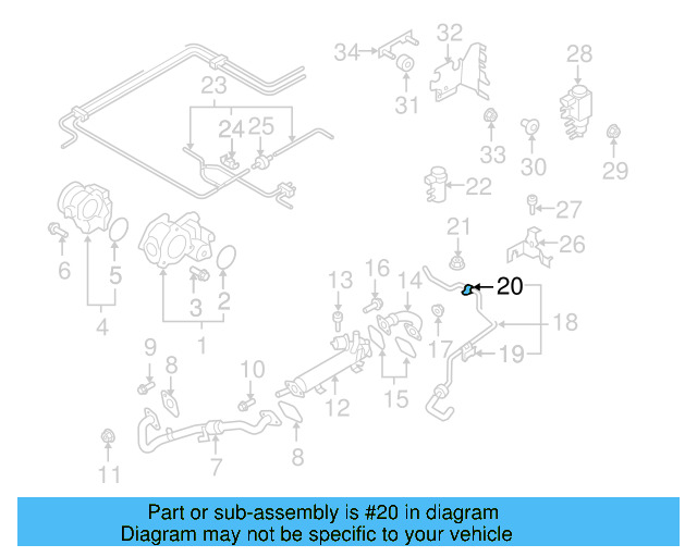 Connector Tube Clamp N-911-711-01 - View 3