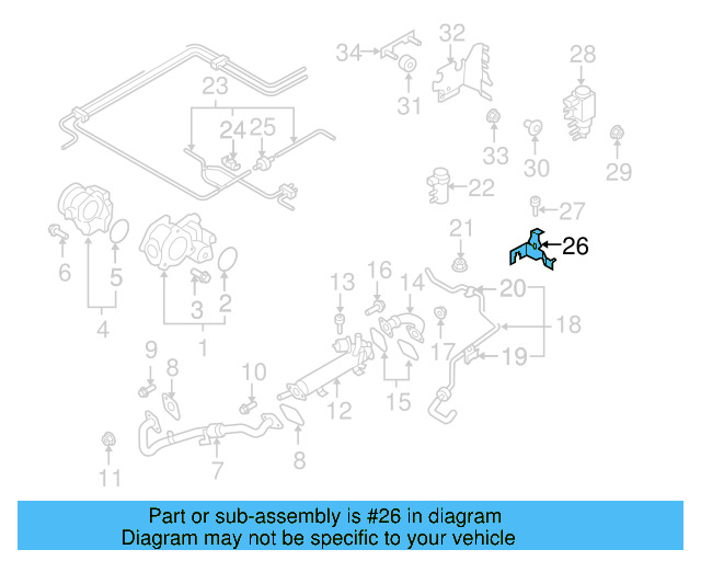 Retainer Plate 03L-131-529-D - View 3