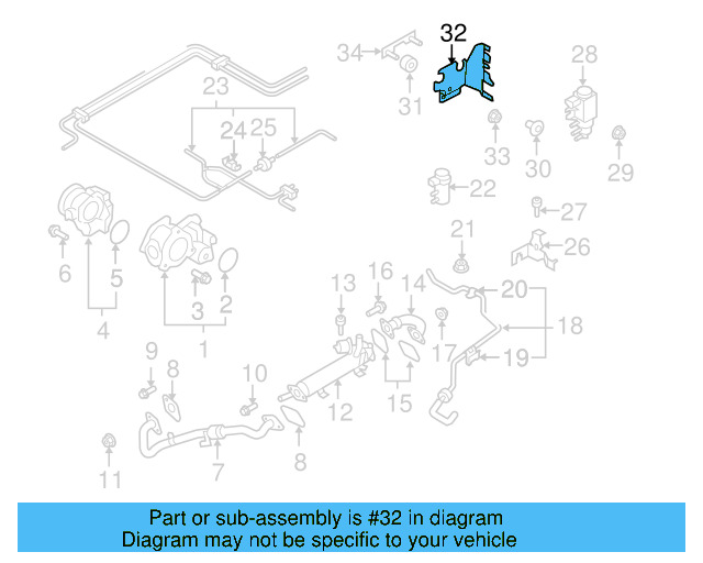 Mount Bracket 1K0-906-215-S - View 5