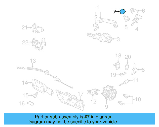 Door Lock Cylinder 1K5-839-167-A - View 5