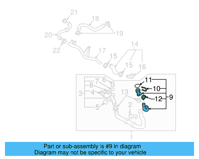 Lower Coupling 7M3-122-291 - View 75