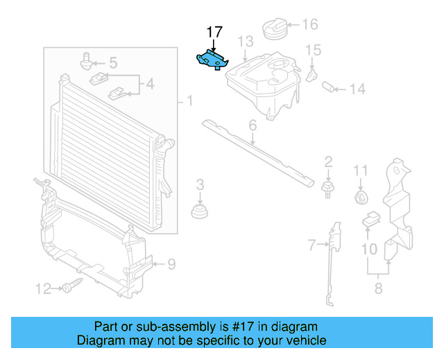 Mount Bracket 7L0-121-093 - View 3