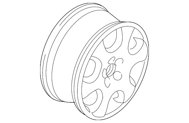 Wheel, Alloy 1C0-601-025-G-091 - View 5