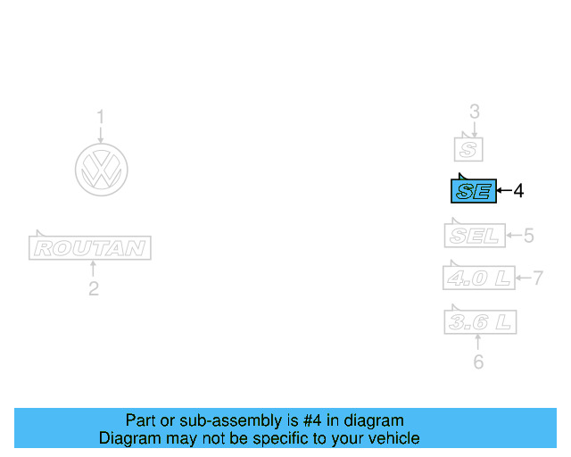 Nameplate 7B0-853-675-B - View 10