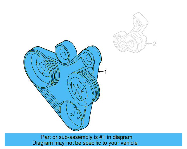 Serpentine Belt 06A-260-849-C - View 16