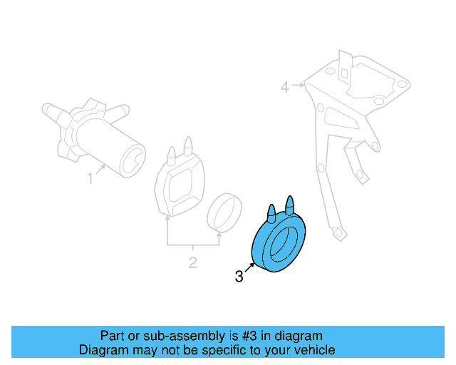 Auxiliary Pump Bracket 066-959-209 - View 8