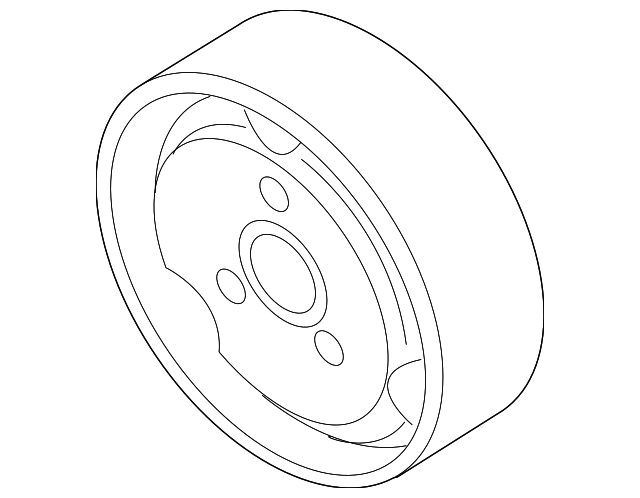 Pulley 021-121-031-D - View 3
