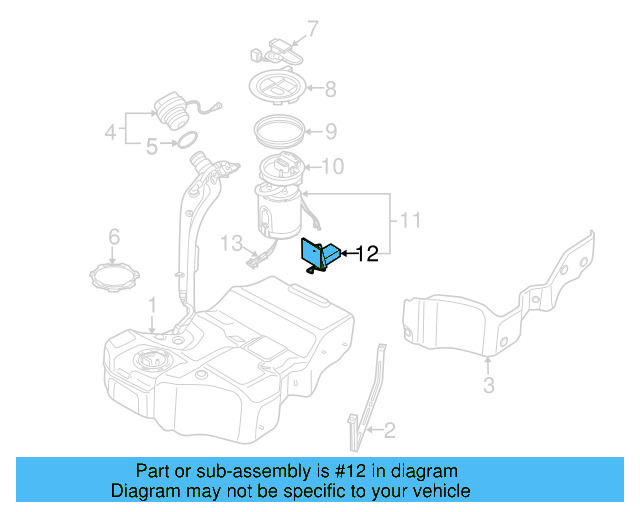 Sending Unit 3C0-919-673 - View 7