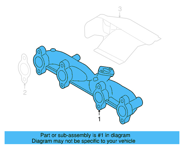 Exhaust Manifold 038-253-031-L - View 5