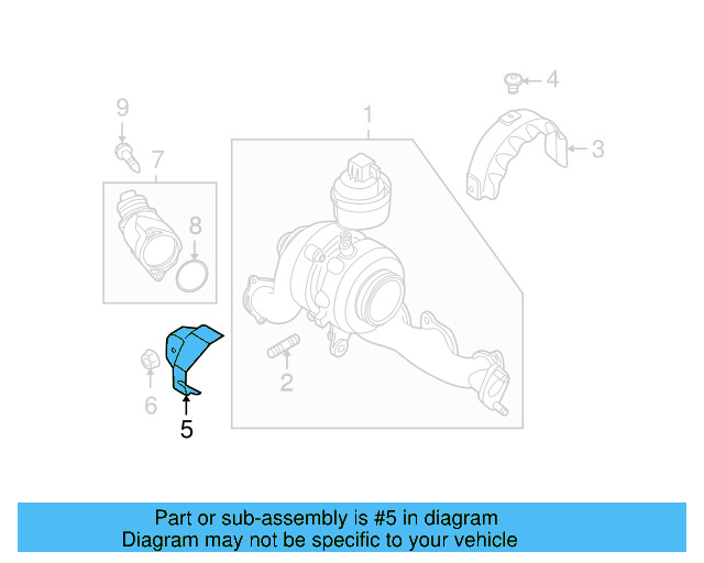 Lower Cover 03L-129-969-B - View 8