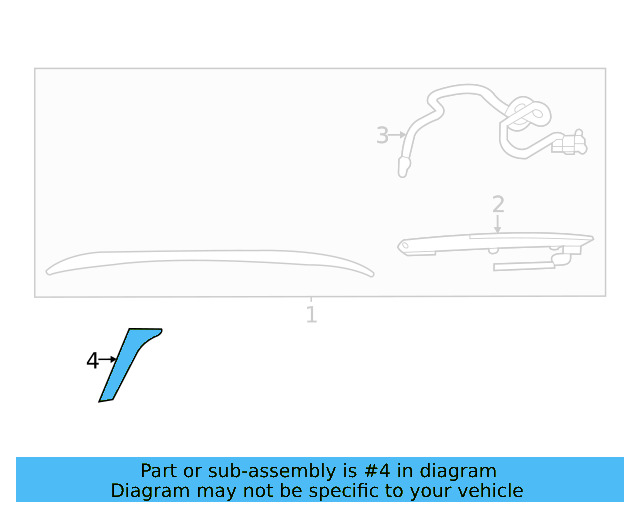 Side Spoiler 2GJ-827-940-B-041 - View 3
