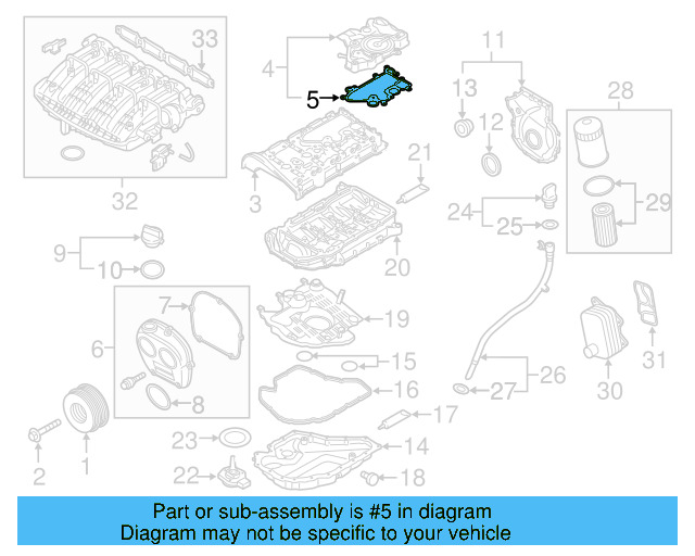 Separator Gasket 06K-103-484-F - View 23