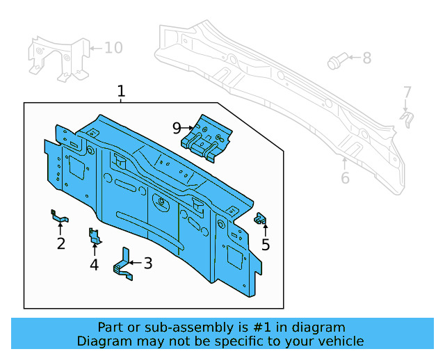 Rear Body Panel 11A-813-301 - View 4