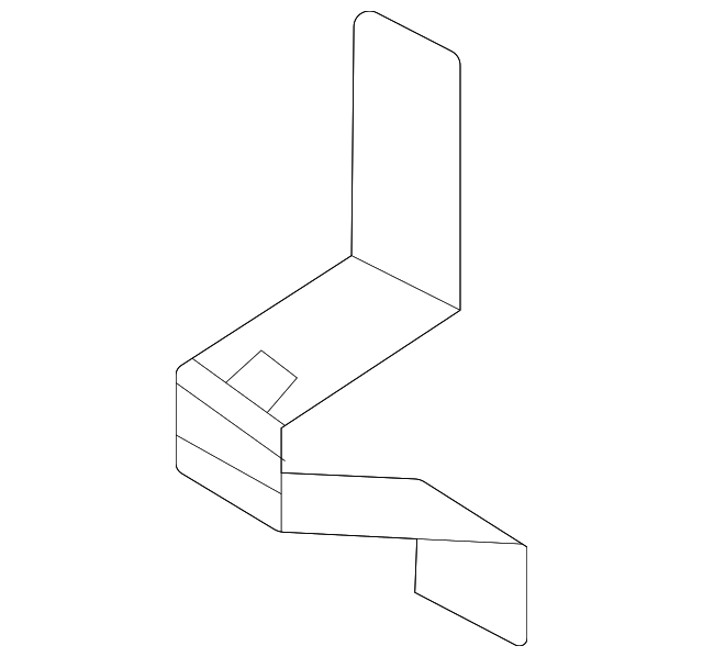 Rear Body Panel Bracket 11A-813-175 - View 3