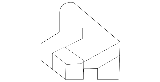 Rear Body Panel Bracket 11A-813-175 - View 2