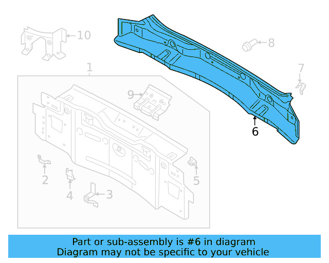 Rear Reinforced 11A-813-309 - View 3