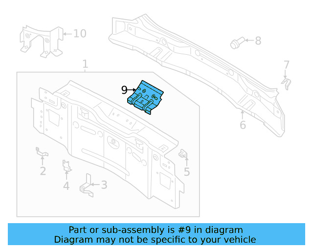 Striker Plate 11A-813-323 - View 3
