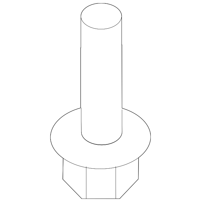 Automatic Transmission Oil Cooler Bolt N-908-170-03