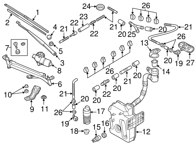 Mount Bracket Nut N-911-431-01