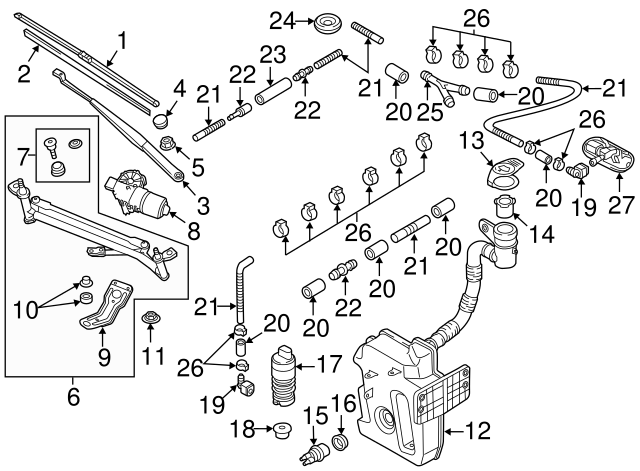 Level Sensor Seal 7M0-919-382 - View 4